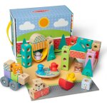 Kalwl - blockables a emboîter, ville, coffret de blocs en bois de construction a assembler et mélanger, ... Kalwl - blockables a emboîter, ville, coffret de blocs en bois de construction a assembler et mélanger, ...