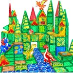 Kalwl - dinosaure jouet - construction magntiques enfants 3 4 5 6 7 8 ans jeux educatifs cadeau pour ...