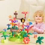 Kalwl - jouet jardinage enfant pour fille 3 4 5 6 ans, jeux blocs construction fleurs, diy creatifs ensembles ... Kalwl - jouet jardinage enfant pour fille 3 4 5 6 ans, jeux blocs construction fleurs, diy creatifs ensembles ...