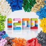 Kalwl - kit de blocs de construction - recharge de 1200 pièces de blocs de construction basiques - compatible ... Kalwl - kit de blocs de construction - recharge de 1200 pièces de blocs de construction basiques - compatible ...