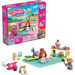 Kalwl - mega stationers construx barbie coffret boulangerie avec 2 mini - figurines, jeu de briques de ...