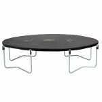 Kangui - bche de protection pour trampoline 360 en pvc noir