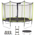 Kangui - trampoline de jardin 426 cm + filet de sécurité + echelle + bâche de protection + kit ancrage ... Kangui - trampoline de jardin 426 cm + filet de sécurité + echelle + bâche de protection + kit ancrage ...