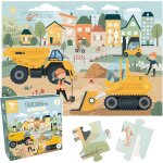 Kasfl - puzzle enfant xl - truck in the city - puzzle géant, 69x49cm - 48 pièces - dès 4 ans - puzzle ... Kasfl - puzzle enfant xl - truck in the city - puzzle géant, 69x49cm - 48 pièces - dès 4 ans - puzzle ...
