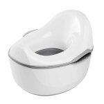 Keeper pot pour b�b� 4 - en - 1 deluxe blanc et gris keeeper