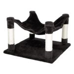 Kerbl pet hamac pour chat samira anthracite, 49x49x32cm Kerbl pet hamac pour chat samira anthracite, 49x49x32cm