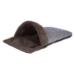 Kerbl pet sac de couchage thea marron / bleu, 40x70x12cm
