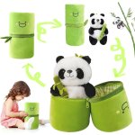 Kgabery - panda peluche, jouet en peluche panda avec bambou, 25cm doux et câlin anime panda en peluche, ... Kgabery - panda peluche, jouet en peluche panda avec bambou, 25cm doux et câlin anime panda en peluche, ...