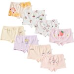 Khkui - lot de 8 culottes en coton pour filles de 2 a 12 ans, sous - vtements doux et confortables pour ...