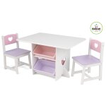 Kidkraft ensemble table et 2 chaises cur