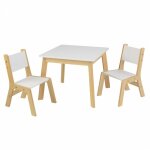Kidkraft ensemble table moderne + 2 chaises