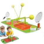 Kinder tennis ensemble de jeu de tennis adapté aux enfants activité sportive à deux joueurs avec raquettes ... Kinder tennis ensemble de jeu de tennis adapté aux enfants activité sportive à deux joueurs avec raquettes ...