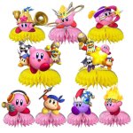 Kirby thème décoration de fête dâ¿anniversaire assez mignon fournitures de fête intéressantes Kirby thème décoration de fête dâ¿anniversaire assez mignon fournitures de fête intéressantes