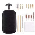 Kit d'accessoires de nettoyage de baril de fusil universel, ensemble de brosses, bote en aluminium, ...