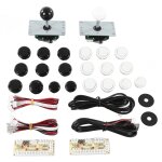 Kit d'arcade pour 2 joueurs, encodeur de jeu de société usb, joystick, ensemble de boutons d'arcade pour ... Kit d'arcade pour 2 joueurs, encodeur de jeu de société usb, joystick, ensemble de boutons d'arcade pour ...