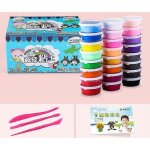 Kit d'argile séchant a l'air libre, 24 couleurs, pâte a modeler ultra légère et non toxique pour enfants ... Kit d'argile séchant a l'air libre, 24 couleurs, pâte a modeler ultra légère et non toxique pour enfants ...