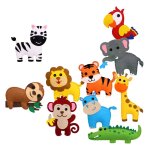 Kit d'artisanat d'animaux de for�t, bricolage d'animaux en peluche pour enfants d�butants, ensemble de ...