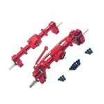 Kit d'assemblage diff�rentiel d'essieu de pont de portail avant arri�re de mise � niveau de voiture rc ...