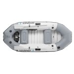 Kit bateau gonflable 3 places mariner 3 avec rames et gonfleur - intex Kit bateau gonflable 3 places mariner 3 avec rames et gonfleur - intex