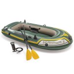 Kit bateau gonflable seahawk 2 avec rames et gonfleur - 2 places Kit bateau gonflable seahawk 2 avec rames et gonfleur - 2 places