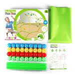 Kit de blocs de construction pour enfants, ch�teau 3d multicolore, tunnel, tentes, ensemble de jouets ...