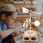Kit de bricolage de girouette a vent a faire soi - même pour enfant, modèle en bois pour etudiant en ... Kit de bricolage de girouette a vent a faire soi - même pour enfant, modèle en bois pour etudiant en ...