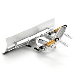 Kit de bricolage de pelle a lame de chasse - neige en alliage electrique en m�tal am�lior� pour 1 / 10 ...