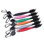 Kit de brosses de golf haut de gamme - nettoyeur multifonction pour rainures de clubs et crampons de ...