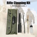 Kit de brosses en nylon pour fusil de chasse, 8x m4, 22cal, outils de nettoyage pour pistolet, support ...