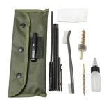Kit de brosses et de tiges de nettoyage pour fusil de chasse, 8x m4, 22cal, en nylon, accessoires de ...
