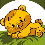 Kit canevas soudan doudou 25x25 cm