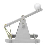 Kit de catapultes en bois pour enfants, bricolage, exprience scientifique, trebuchet, jouet a assembler ...