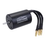 Kit combo esc sans balais pour enfants, camion, voitures, 1 / 10 rc, etanche, moteur 56a, 3100kv, cadeau ...