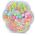 Kit de construction de bracelet fait a la main, 7 ceintures, jouets de bricolage pour enfants, ensemble ... Kit de construction de bracelet fait a la main, 7 ceintures, jouets de bricolage pour enfants, ensemble ...