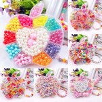 Kit de construction de collier en perles pour fille, ensemble de bote de style fruit, bricolage, fait ...