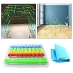 Kit de construction de fort 87 pices, jouets de fort de construction pour enfants, cadeaux de constructeur ...