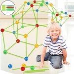 Kits de construction de fort pour enfants, bricolage, chteau de forteresse, tunnels, tente de jeu, maison, ...