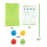 Kit de construction de fort, jouets pour enfants, chteau de construction, tour de tente de jeu, intrieur ...