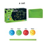 Kit de construction de fort, tente de jouet, ensemble de cabane pour enfants, brille dans la nuit, chteau ...