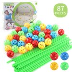 Kit de construction de forteresse pour enfants, bricolage, monter des tentes tunnel, jouet cadeau pour ...