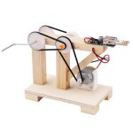 Kit de construction de g�n�rateur de main en bois bricolage ensemble de mat�riaux de mod�le manuel