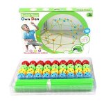 Kit de construction de maison pour enfants, chteau, tunnels, tentes, bricolage et filles