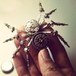 Kit de construction de maquettes en mtal style steampunk, bricolage, ornements de maison et de bureau, ...