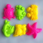 Kits de construction de maquettes portables pour enfants, 6 pi�ces, vie marine, moule en argile, d�coration ...