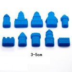 Kits de construction de maquettes portables, jouets pour enfants, jouets de plage, chteau, sable, argile, ...