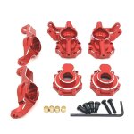 Kit de coupelle de direction pour essieu avant de voiture rc, mise � niveau pour 1 / 10 trx4 huangbo ...