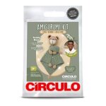 Kit crochet doudou ours - circulo vert