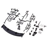 Kit d'essuie - glace pour voiture rc, aileron de carrosserie, r�troviseur, pare - brise, hsp hpi, 1 / ...