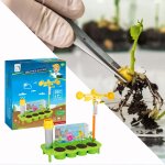 Kit d'exp�rimentation scientifique pour enfants, serre, jardin, exploration naturelle, plantes en croissance, ...
