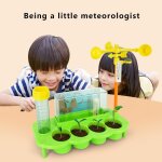 Kit d'exprimentation scientifique pour enfants, serre, plantes de jardin, jouets educatifs, station ...